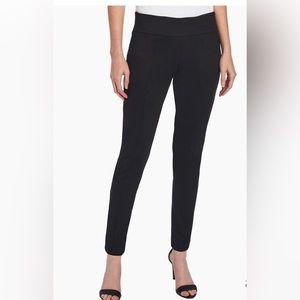 Jones New York Signature Women's Black Pull-on Skinny Dress Pant Size Sm…